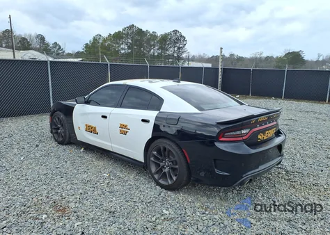 2022 Dodge Charger Scat Pack z USA, uszkodzony, nr VIN 2C3CDXGJ7NH121768